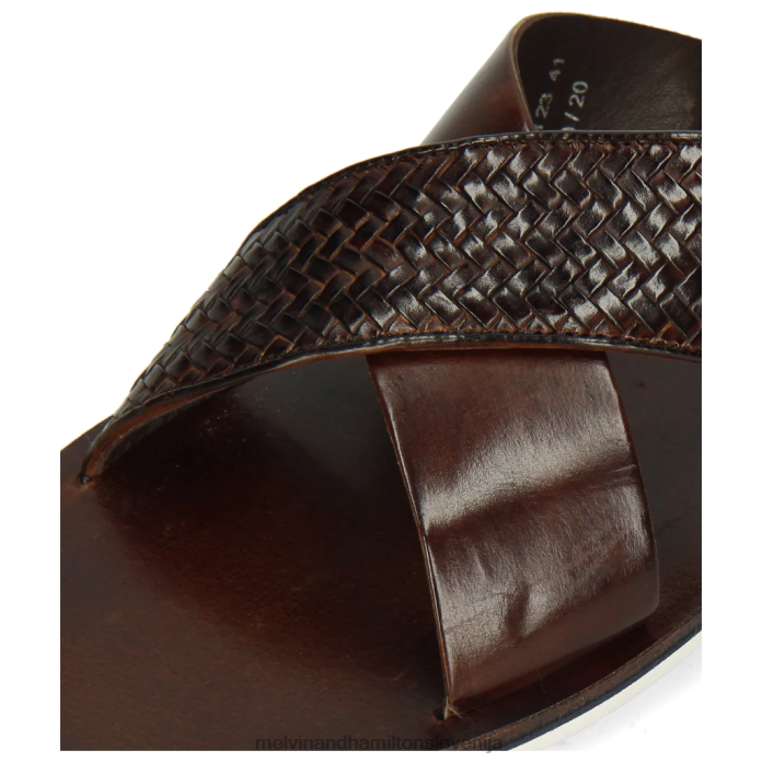 Melvin & Hamilton mule rjav moški sam 23 FLJ6L735