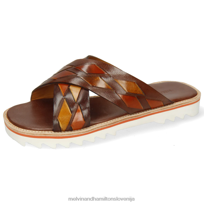 Melvin & Hamilton mule rjav moški sam 37 FLJ6L733