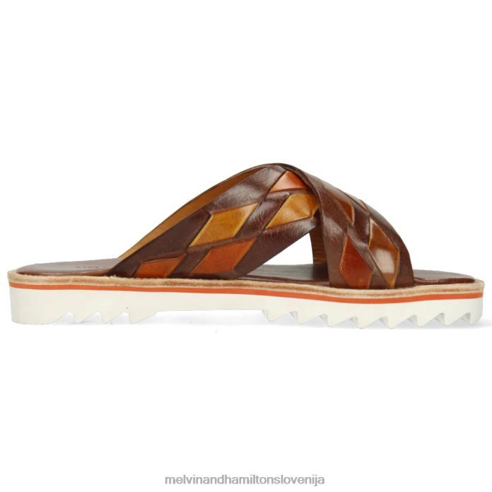 Melvin & Hamilton mule rjav moški sam 37 FLJ6L733