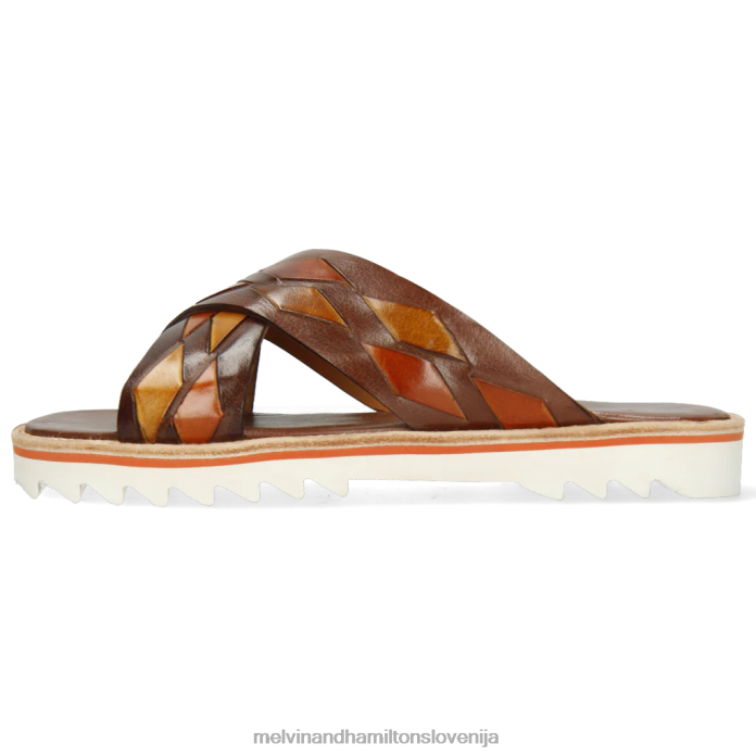 Melvin & Hamilton mule rjav moški sam 37 FLJ6L733