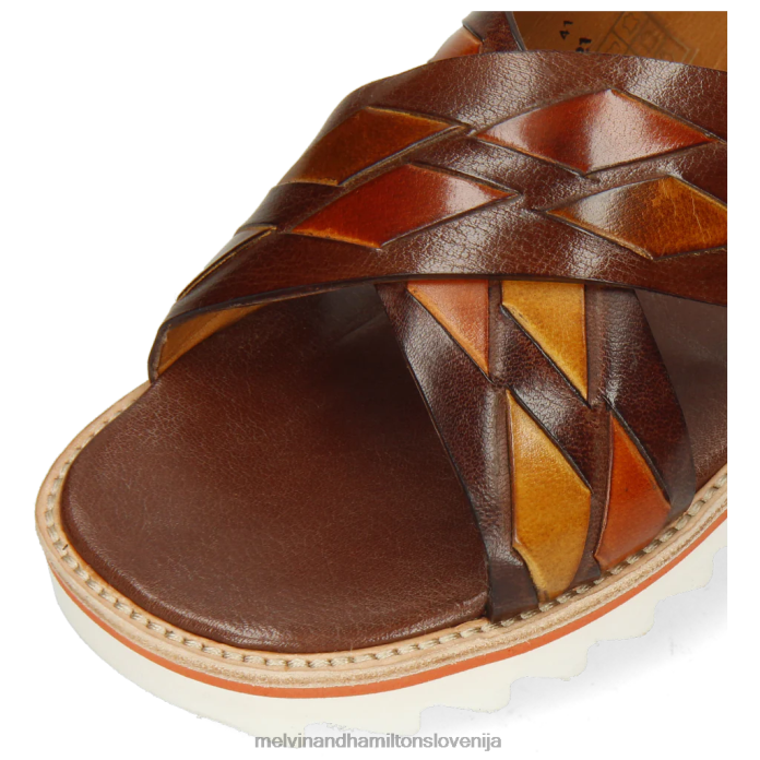 Melvin & Hamilton mule rjav moški sam 37 FLJ6L733