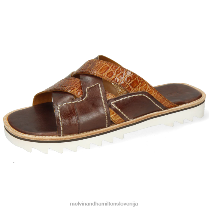 Melvin & Hamilton mule rjav moški sam 38 FLJ6L721