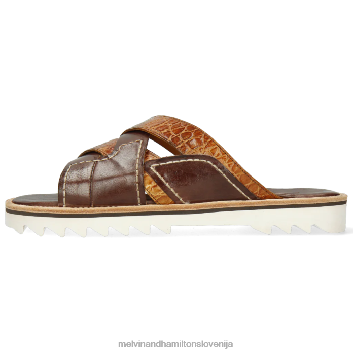 Melvin & Hamilton mule rjav moški sam 38 FLJ6L721