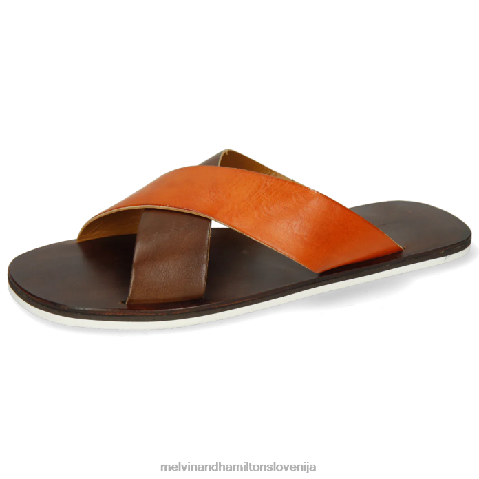 Melvin & Hamilton mule rjav moški sam 5 FLJ6L741