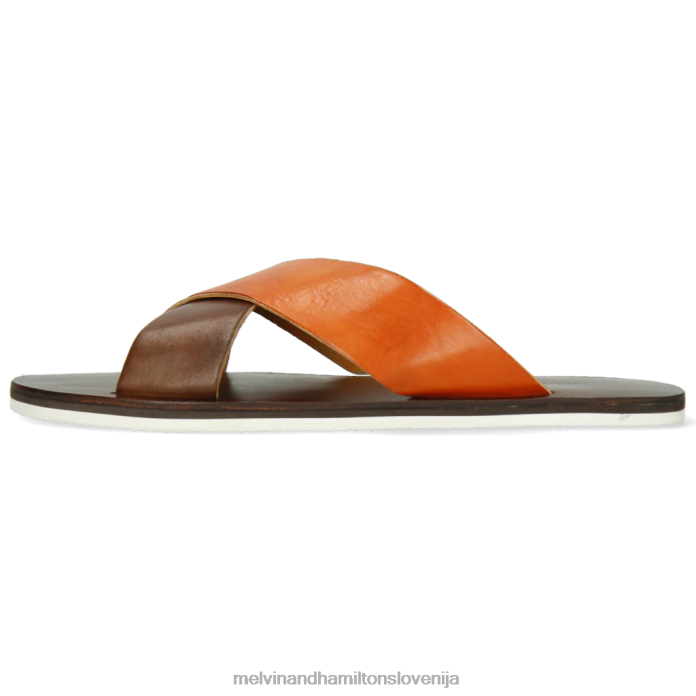 Melvin & Hamilton mule rjav moški sam 5 FLJ6L741