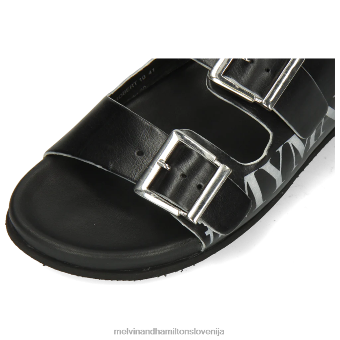 Melvin & Hamilton mule Črna moški robert 10 FLJ6L719