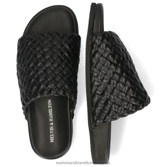 Melvin & Hamilton mule Črna moški robert 14 FLJ6L731