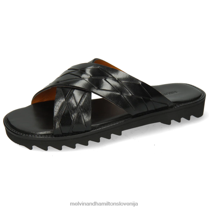 Melvin & Hamilton mule Črna moški sam 37 FLJ6L729