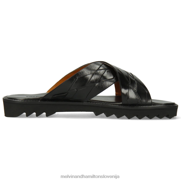 Melvin & Hamilton mule Črna moški sam 37 FLJ6L729