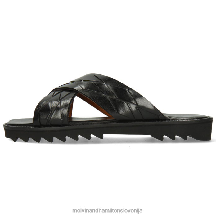 Melvin & Hamilton mule Črna moški sam 37 FLJ6L729