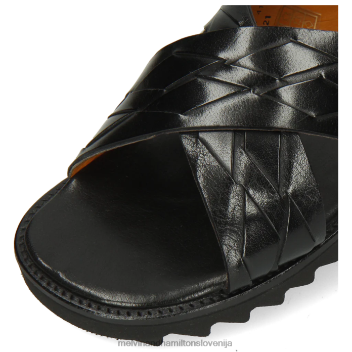 Melvin & Hamilton mule Črna moški sam 37 FLJ6L729