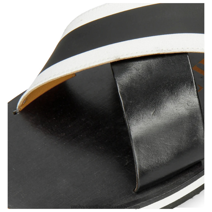 Melvin & Hamilton mule Črna moški sam 5 FLJ6L743