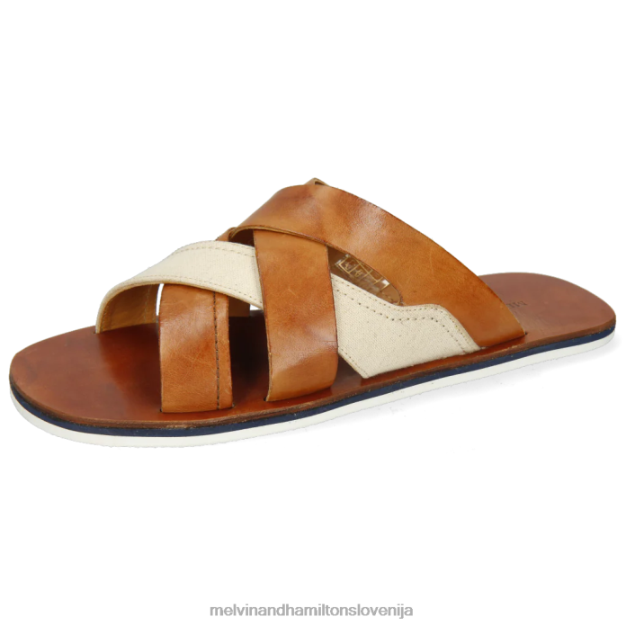 Melvin & Hamilton mule svetlo rjava moški sam 12 FLJ6L723