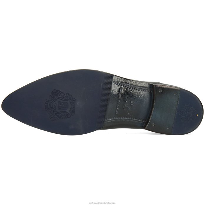 Melvin & Hamilton oxford čevlji siva moški toni 31 FLJ6L176