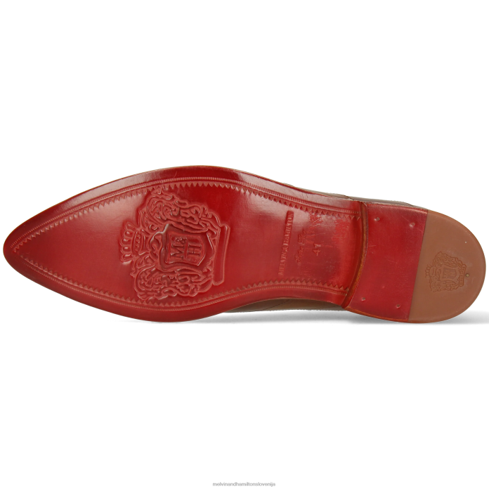 Melvin & Hamilton oxford čevlji svetlo rjava moški toni 43 FLJ6L171