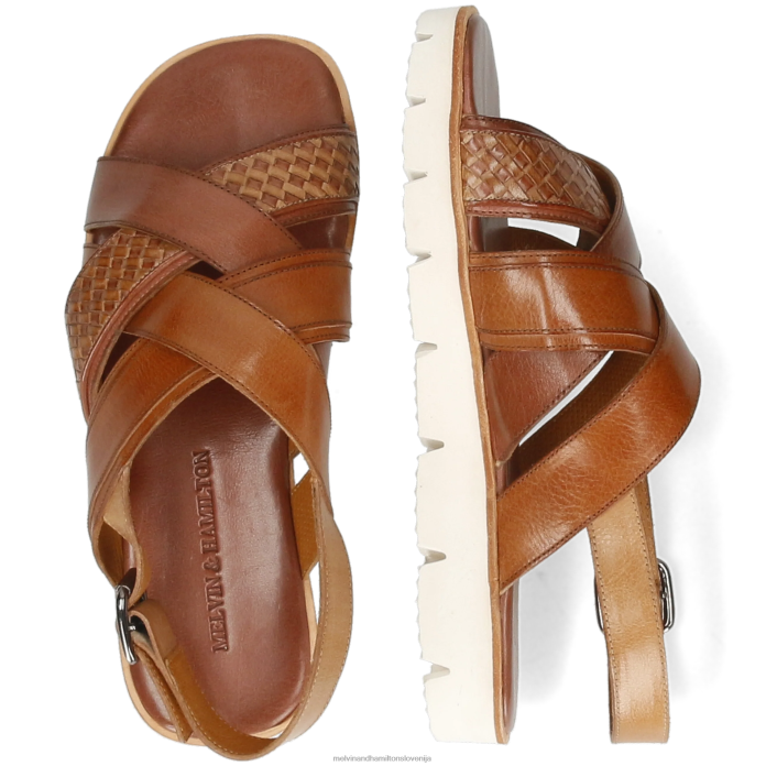 Melvin & Hamilton sandali rjav moški sam 46 FLJ6L776