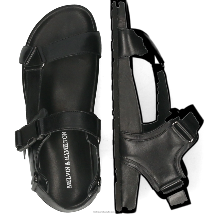 Melvin & Hamilton sandali Črna moški robert 22 FLJ6L752