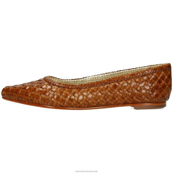 Melvin & Hamilton baletne črpalke rjav ženske Alexa 46 FLJ6L1964