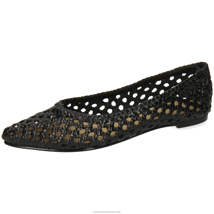 Melvin & Hamilton baletne črpalke Črna ženske alexa 16 FLJ6L1957