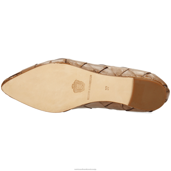 Melvin & Hamilton baletne črpalke siva ženske Alexa 41 FLJ6L1974