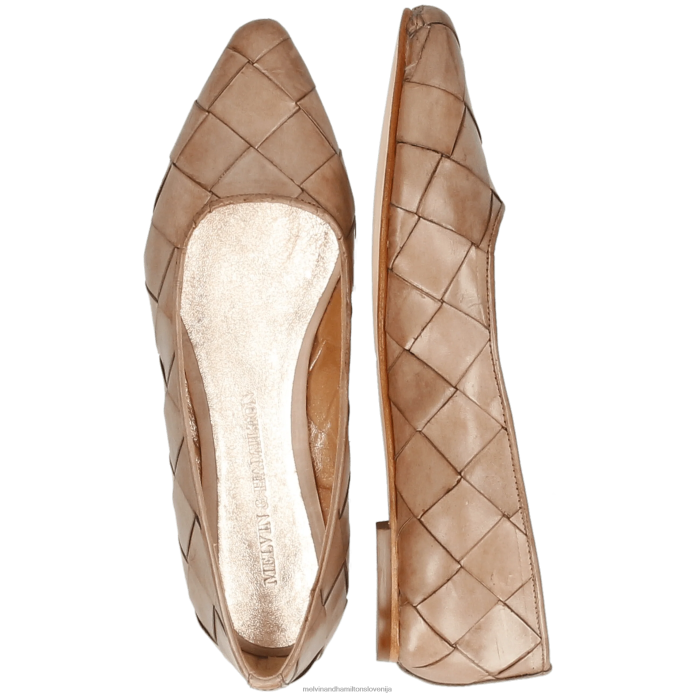 Melvin & Hamilton baletne črpalke siva ženske Alexa 41 FLJ6L1974