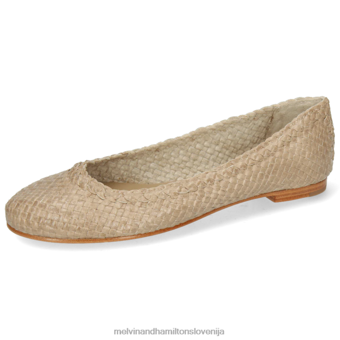 Melvin & Hamilton baletne črpalke siva ženske kate 5 FLJ6L1973