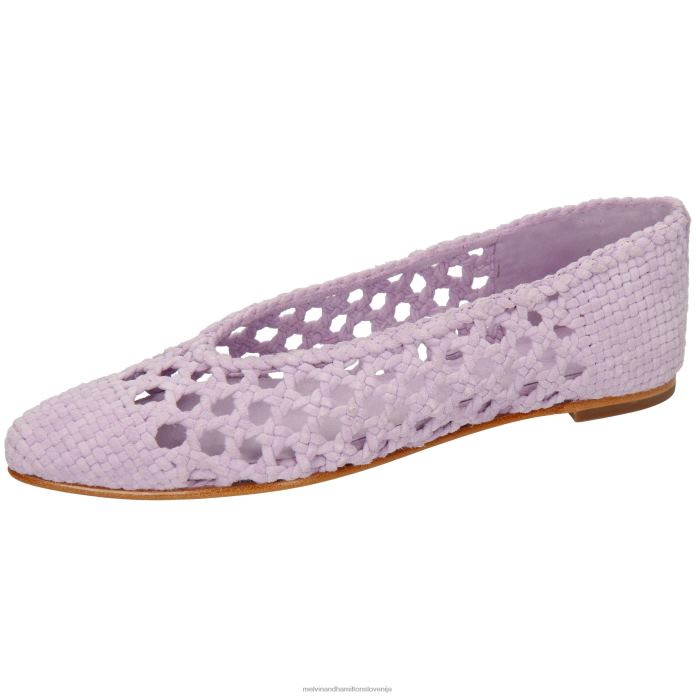 Melvin & Hamilton baletne črpalke vijolična ženske Alexa 44 FLJ6L1952