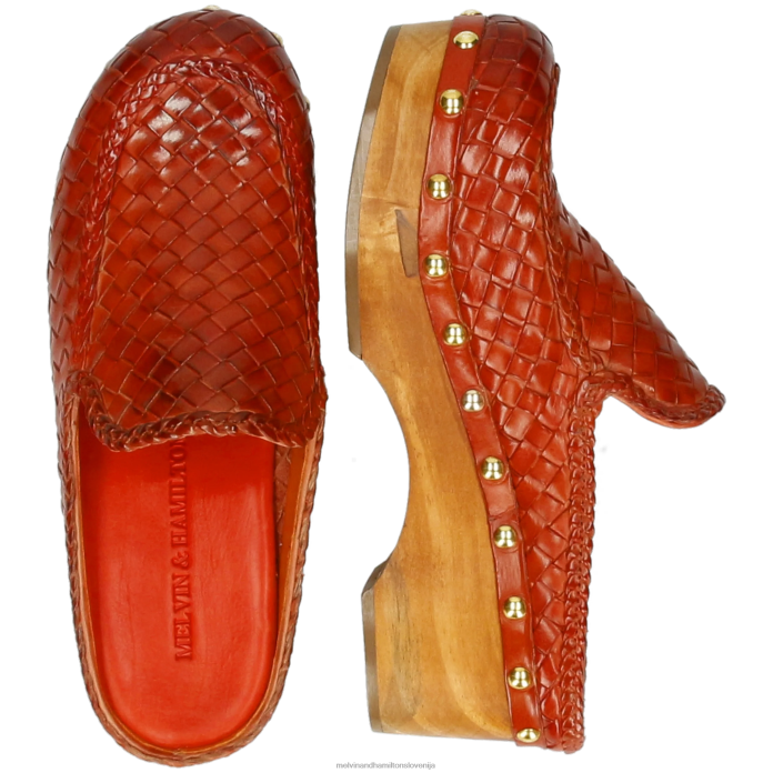 Melvin & Hamilton cokle rdeča ženske rastlinstvo 13 FLJ6L1991