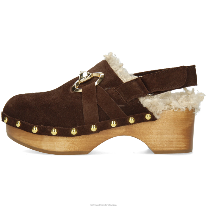 Melvin & Hamilton cokle rjav ženske flora 1 FLJ6L1992