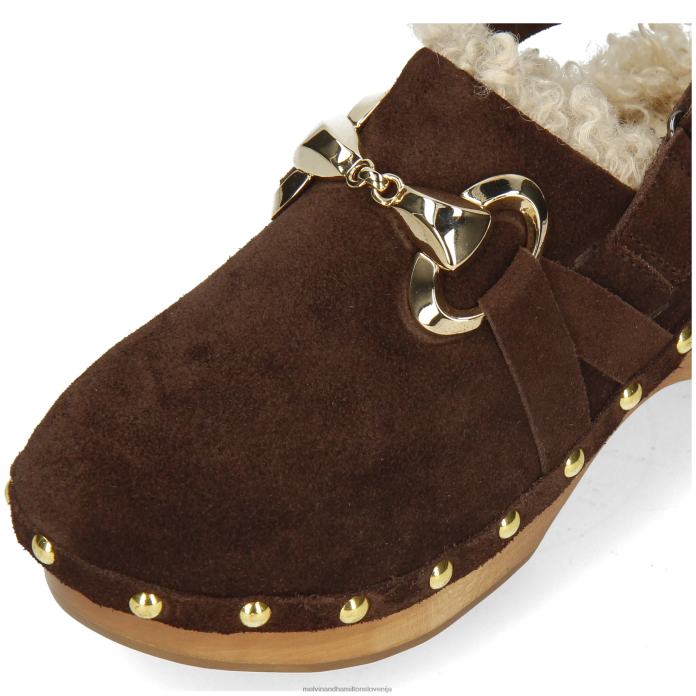 Melvin & Hamilton cokle rjav ženske flora 1 FLJ6L1992