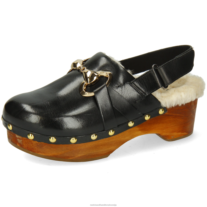 Melvin & Hamilton cokle Črna ženske flora 1 FLJ6L1997