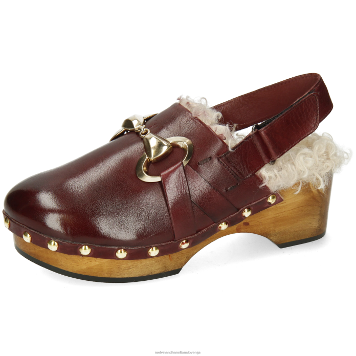 Melvin & Hamilton cokle vijolična ženske flora 1 FLJ6L1994