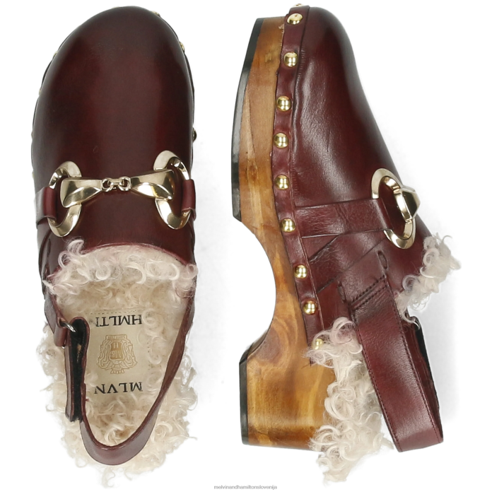 Melvin & Hamilton cokle vijolična ženske flora 1 FLJ6L1994