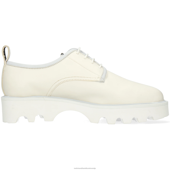 Melvin & Hamilton derbi čevlji bela ženske megan 21 FLJ6L1514
