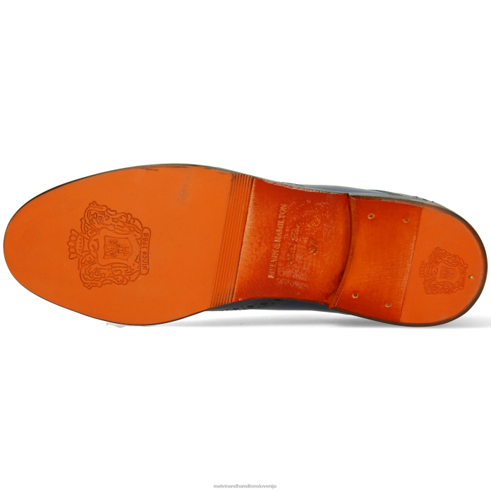 Melvin & Hamilton derbi čevlji modra ženske amelie 3 FLJ6L1499