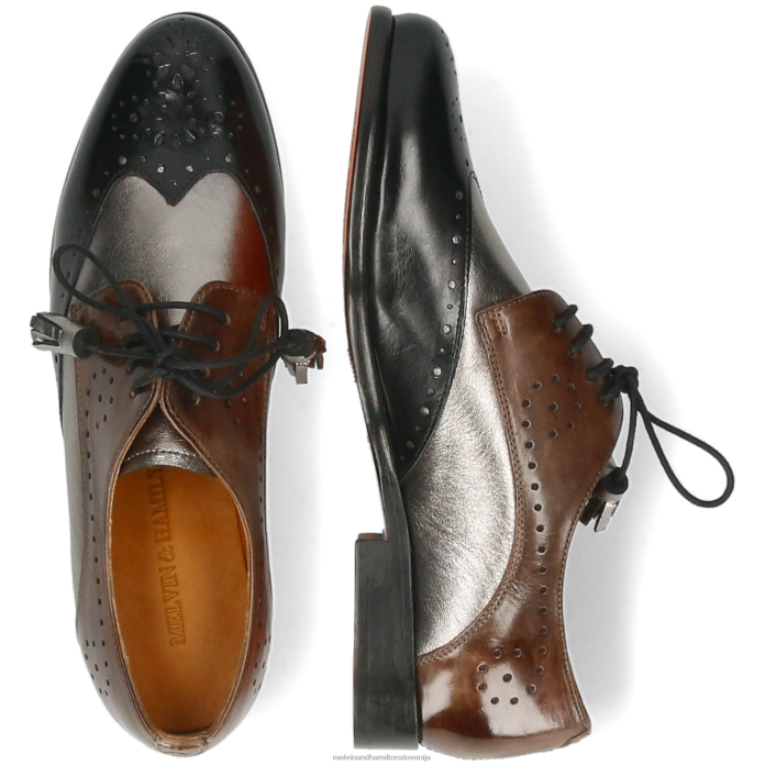 Melvin & Hamilton derbi čevlji multi ženske selina 41 FLJ6L1508