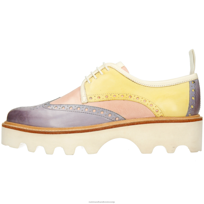 Melvin & Hamilton derbi čevlji multi ženske selina 84 FLJ6L1509