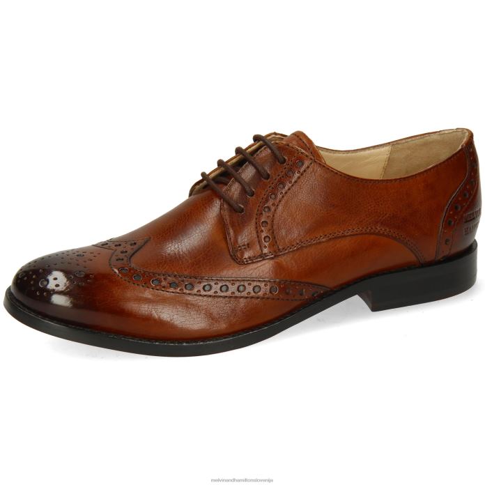 Melvin & Hamilton derbi čevlji rjav ženske amelie 3 FLJ6L1520