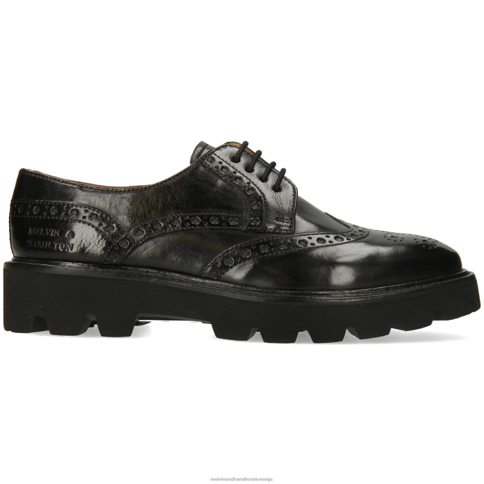 Melvin & Hamilton derbi čevlji Črna ženske jenny 6 FLJ6L1500