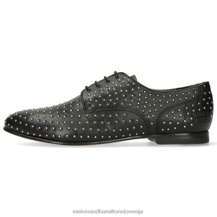 Melvin & Hamilton derbi čevlji Črna ženske sonja 10 FLJ6L1522