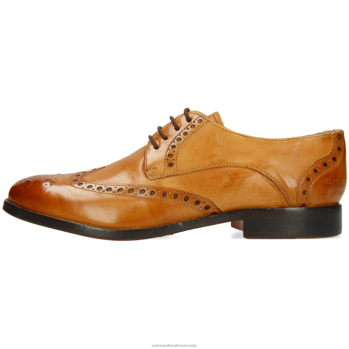 Melvin & Hamilton derbi čevlji svetlo rjava ženske amelie 3 FLJ6L1505