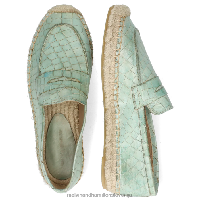 Melvin & Hamilton espadrile modra ženske bree 2 FLJ6L1879