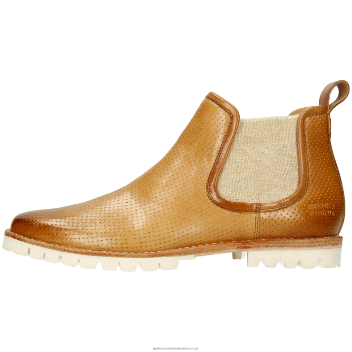 Melvin & Hamilton gležnarji bež ženske kamila 3 FLJ6L839