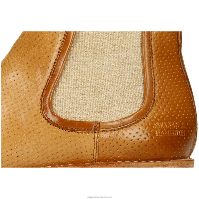 Melvin & Hamilton gležnarji bež ženske kamila 3 FLJ6L839