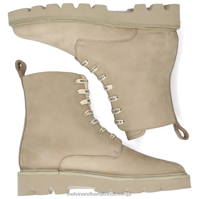 Melvin & Hamilton gležnarji bež ženske selina 68 FLJ6L1069