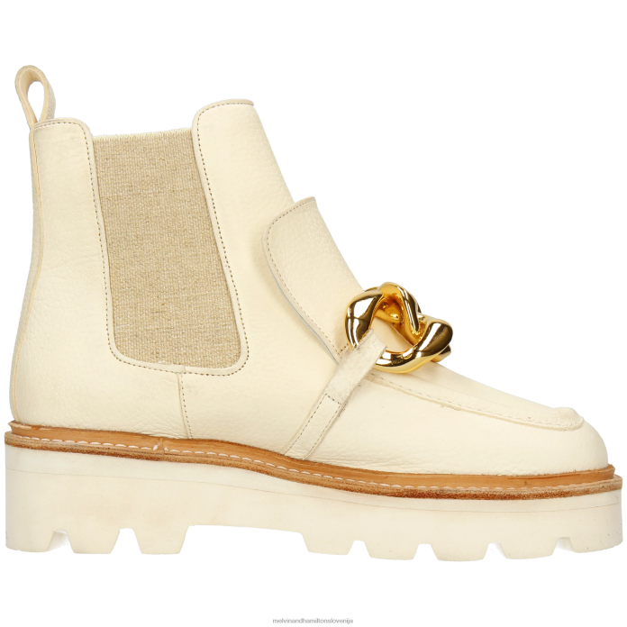 Melvin & Hamilton gležnarji bela ženske cassy 1 FLJ6L797