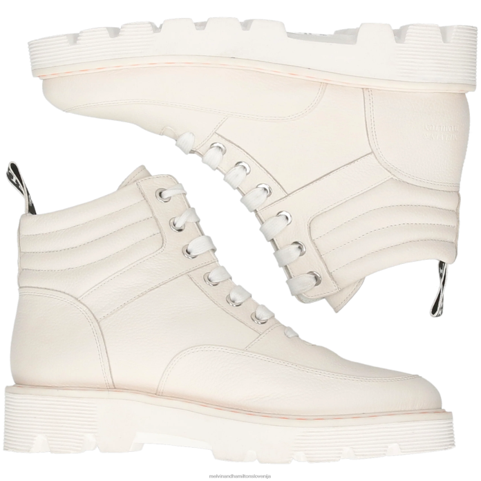 Melvin & Hamilton gležnarji bela ženske megan 40 FLJ6L937