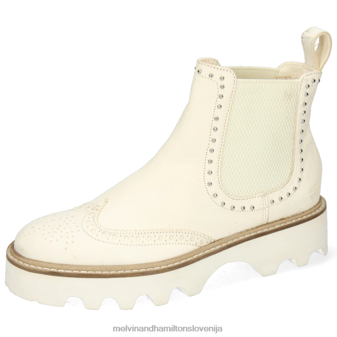 Melvin & Hamilton gležnarji bela ženske sally 167 FLJ6L1123