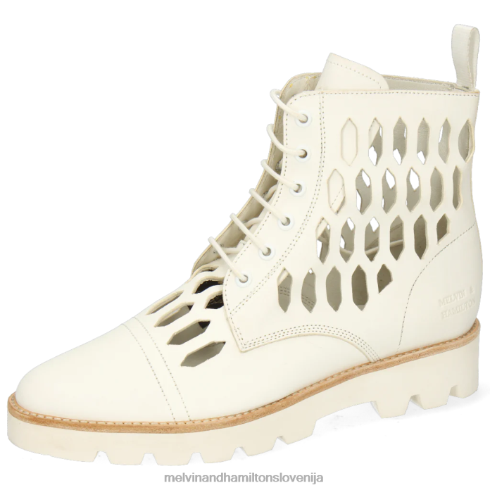 Melvin & Hamilton gležnarji bela ženske selina 51 FLJ6L1079