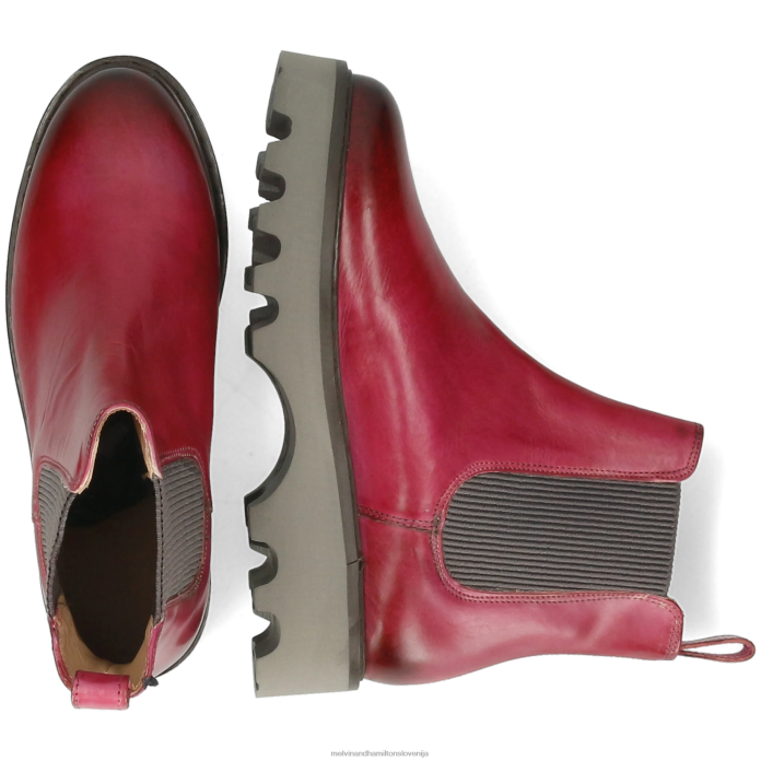 Melvin & Hamilton gležnarji fuksija ženske megan 3r FLJ6L1094